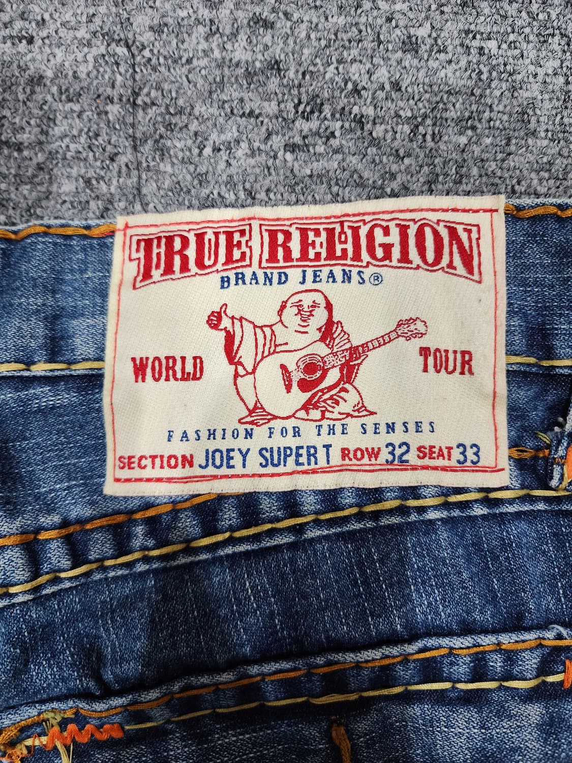 트루릴리젼 JOEY SUPERT 조이 슈퍼티 데님팬츠 청바지 32 상품이미지9