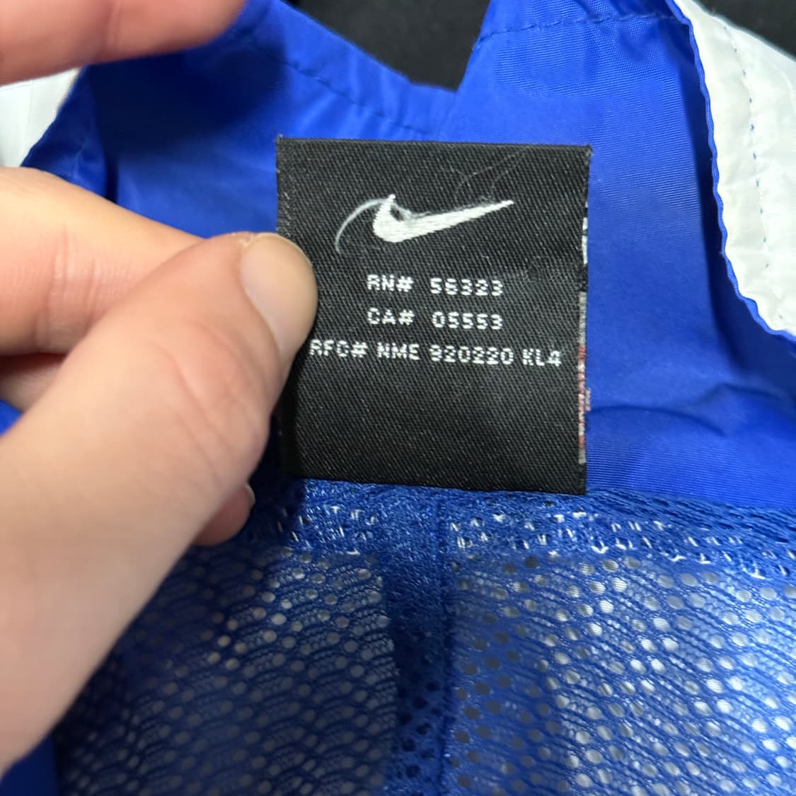 00s 나이키 올드스쿨 빅 사이즈 집업 윈드브레이커 자켓 상품이미지6