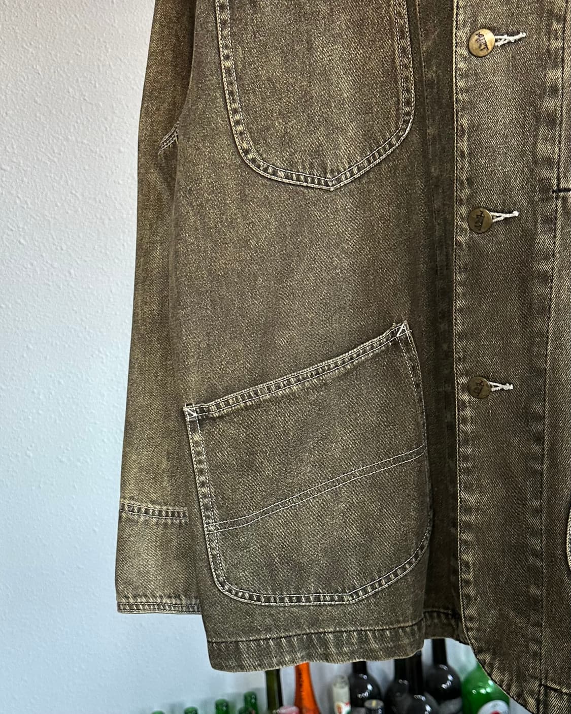 [L]U.Mcm JPN 빈티지 워크 자켓 상품이미지4