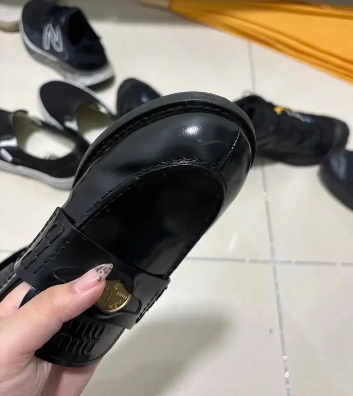 미우미우 로퍼 37.5 풀박스 상품이미지4