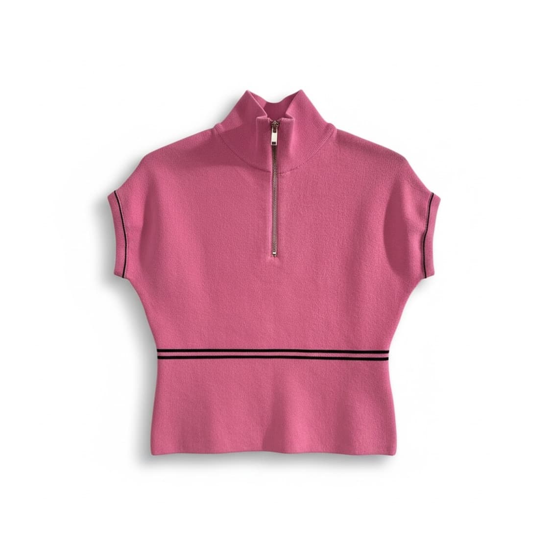 TheOpen Product 핑크 하프 집업 니트 새상품 상품이미지1