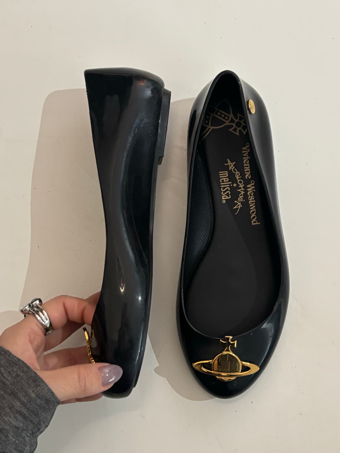 Vivienne westwood X Melissa Flat shoes 상품이미지3