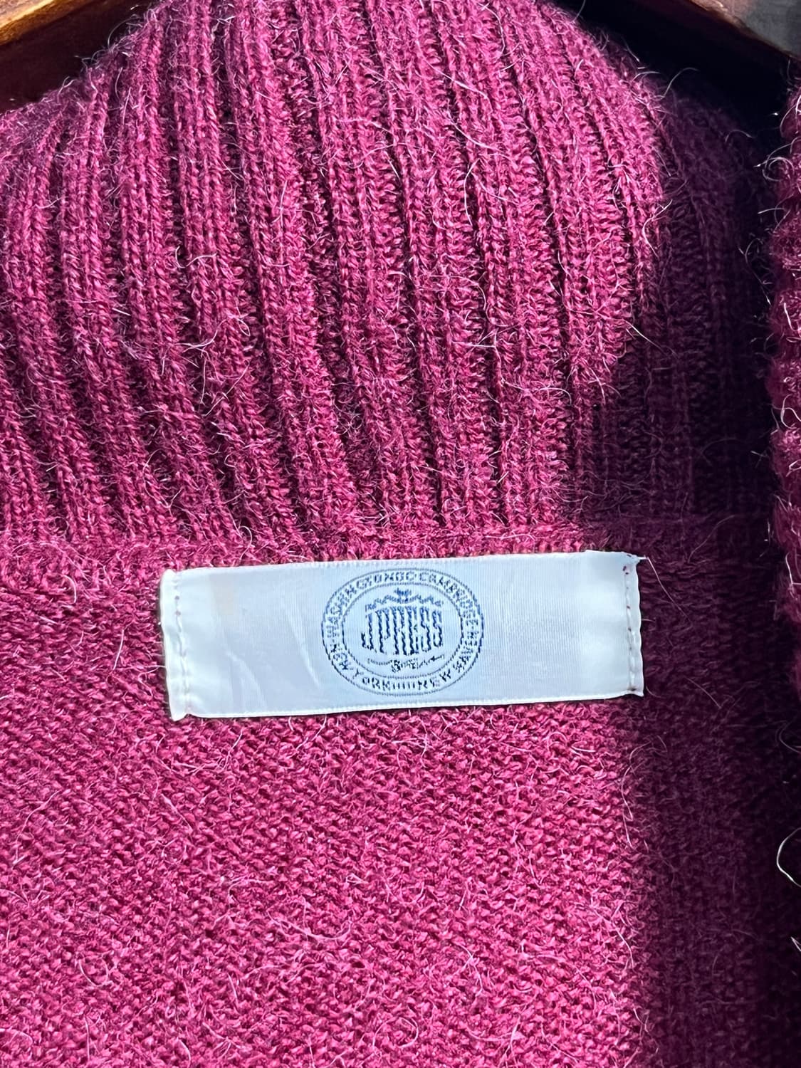 J.press 제이프레스 울 알파카 혼방 숄칼라 니트 상품이미지6