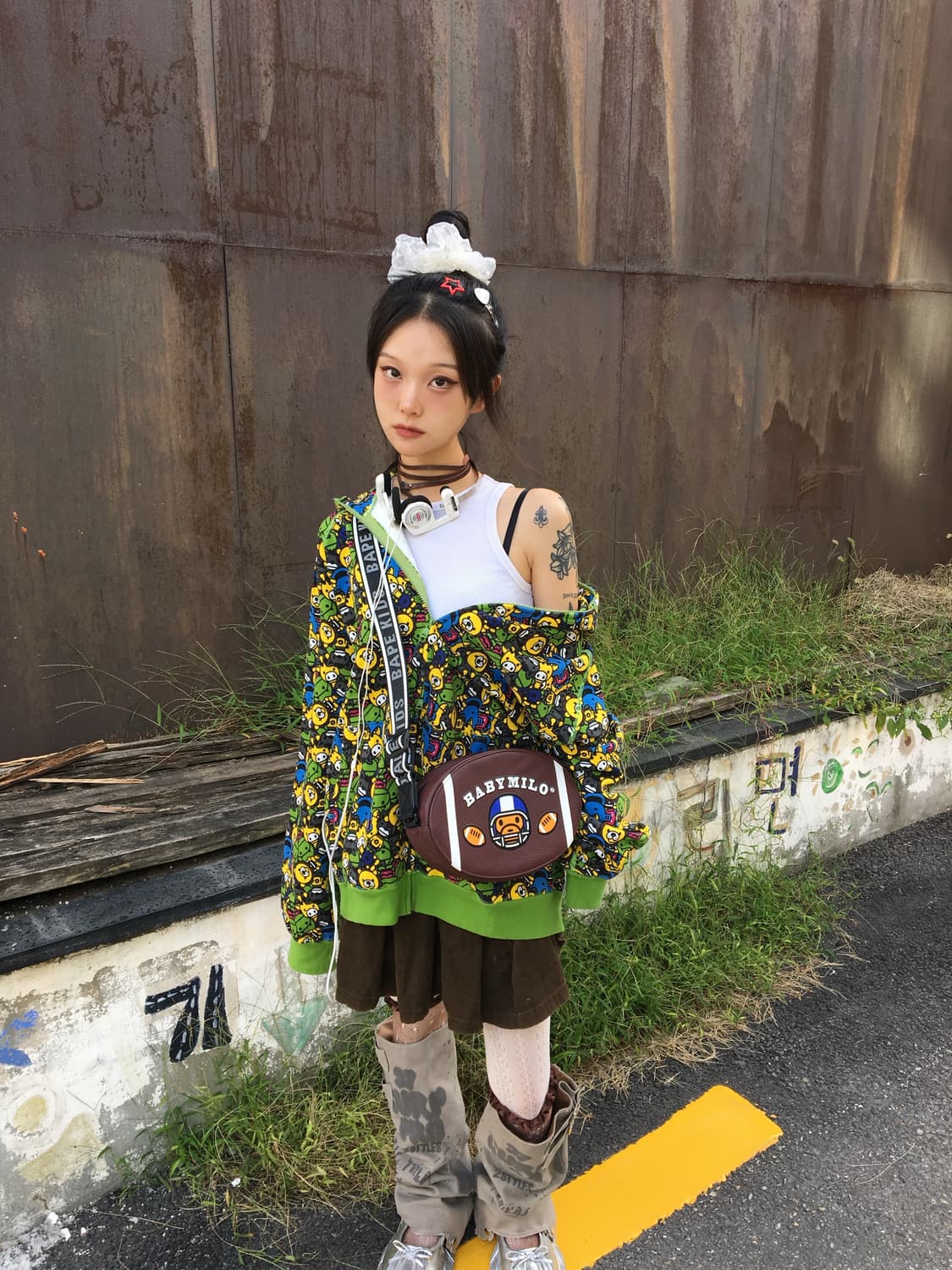 베이프 사파리 후드집업 상품이미지6