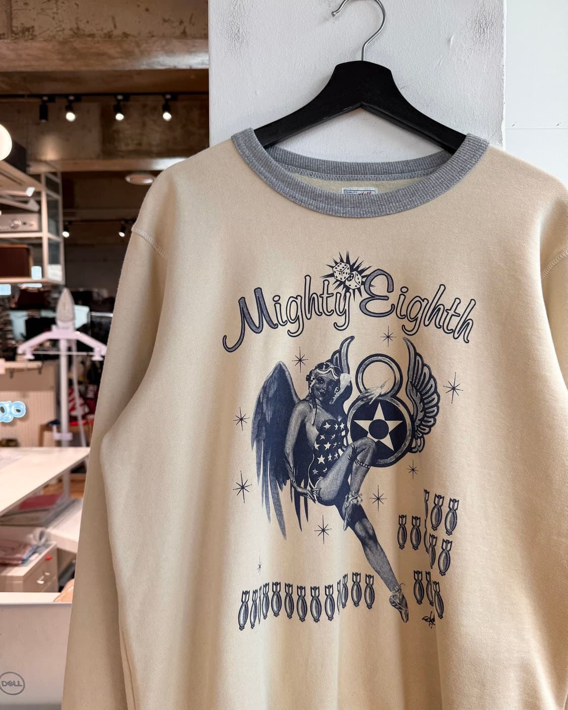 토이즈 맥코이 옐로우 밀리터리 에잇 스웻 셔츠 상품이미지4