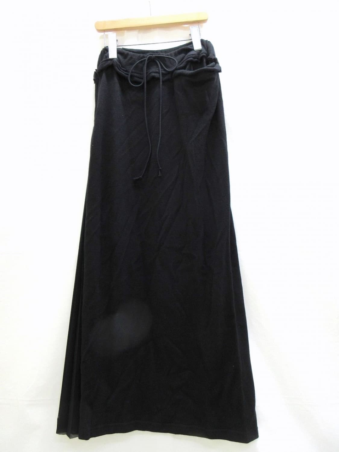 yohji yamamoto noir  울캐시미어 플리츠 스커트 상품이미지1