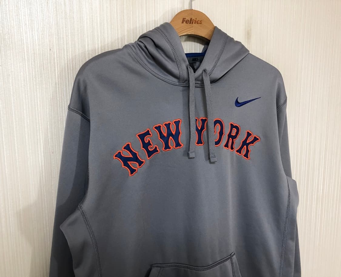 MLB 나이키 뉴욕메츠 후드티셔츠/풀오버후디 M 상품이미지5
