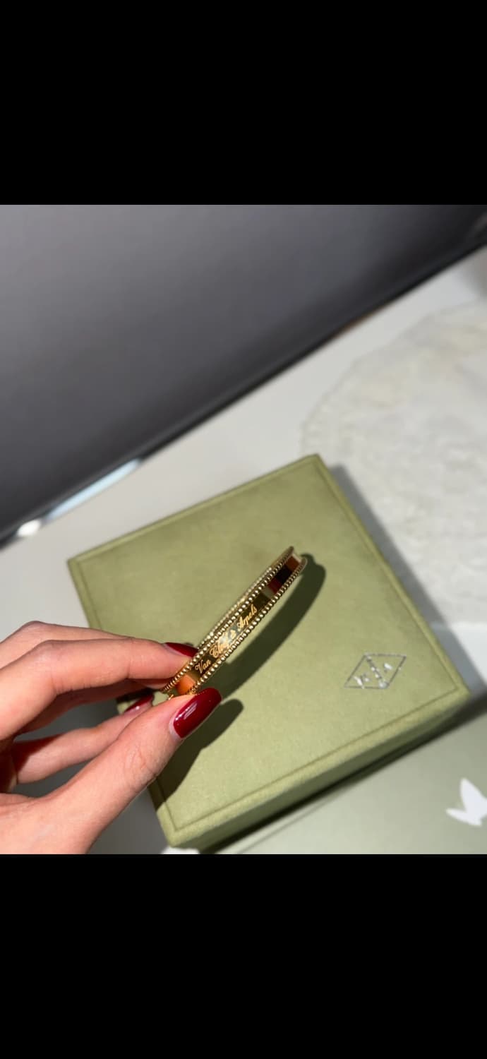 반클리프앤아펠 빼를리 골드 L 18사이즈 상품이미지1