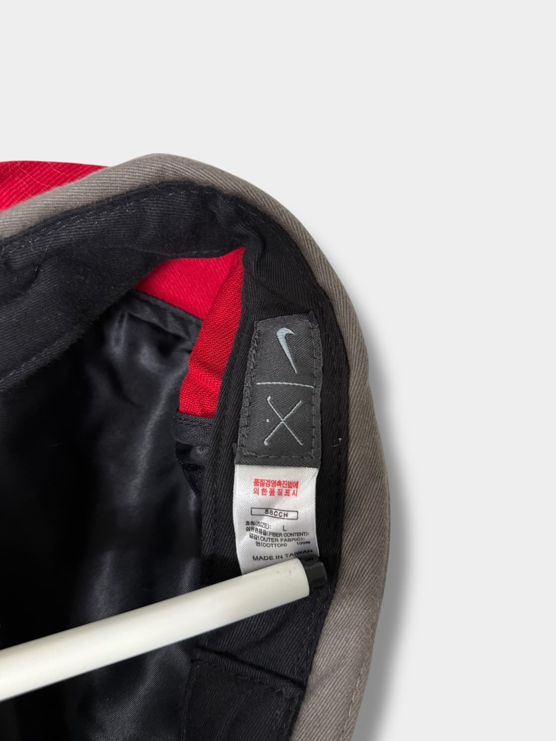 나이키 90‘s 스우시 레드 모직 베레모 헌팅캡 상품이미지9