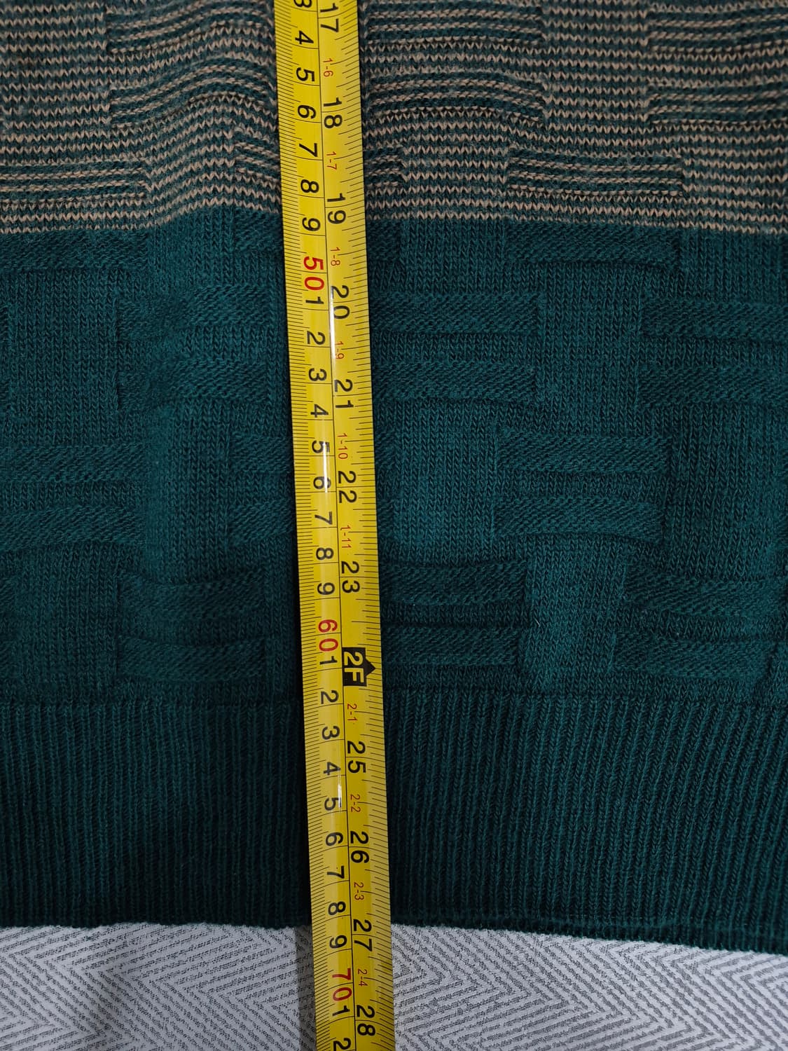 라코스테 CHEMISE 스트라이프 패턴 니트 남성 105사이즈 오버핏 상품이미지8