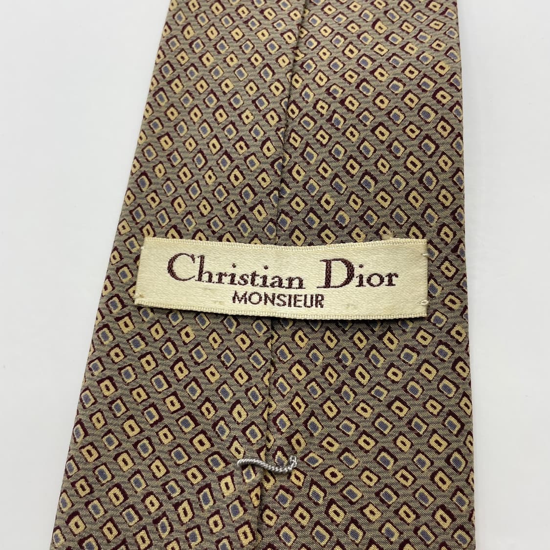 134) (Christian DIOR) 크리스찬 디올 패턴 넥타이 상품이미지5