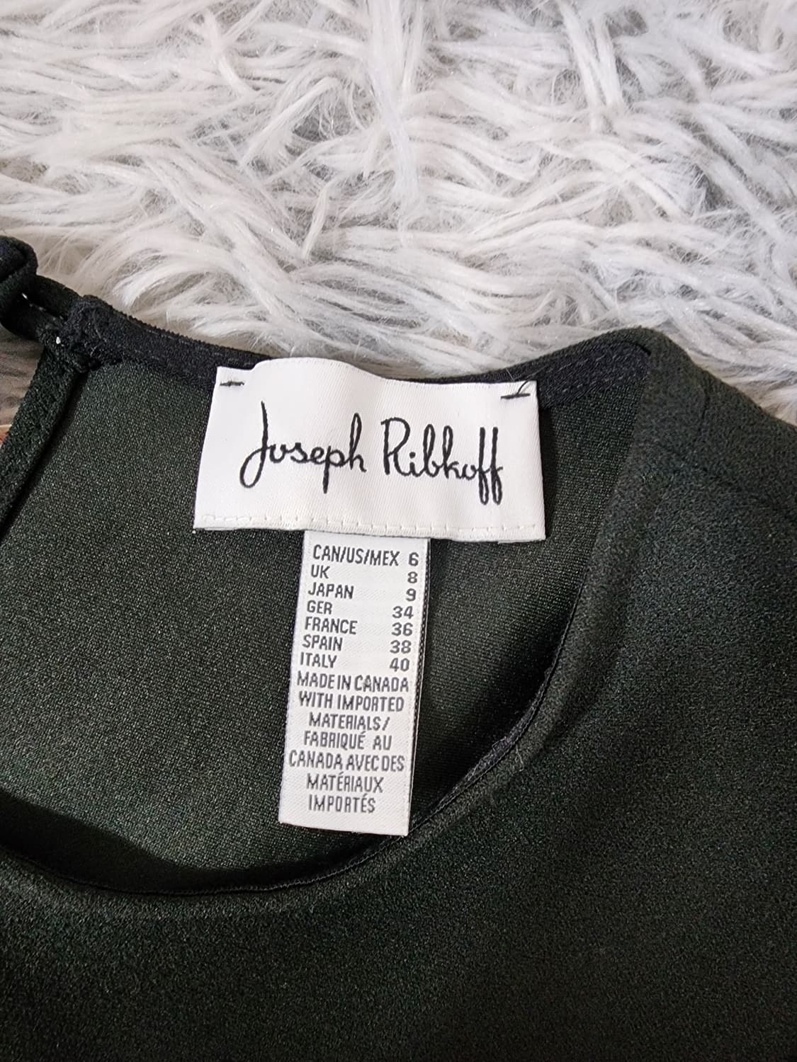 조셉 리브코프 블랙 핑크 플리츠 미니 원피스 상품이미지4