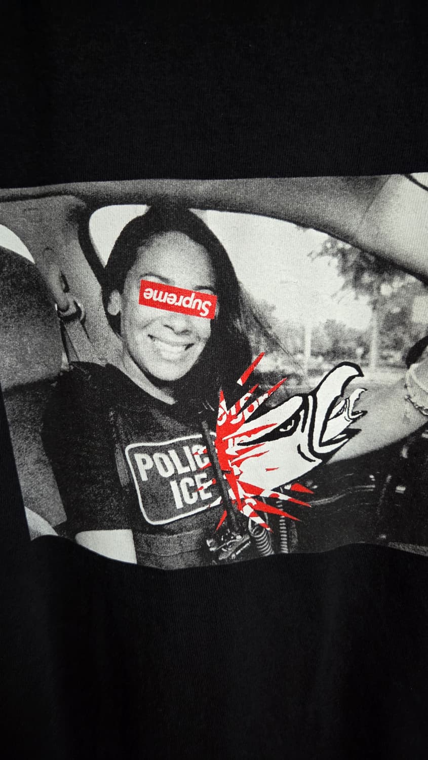 슈프림 안티히어로 반팔 XL 상품이미지2