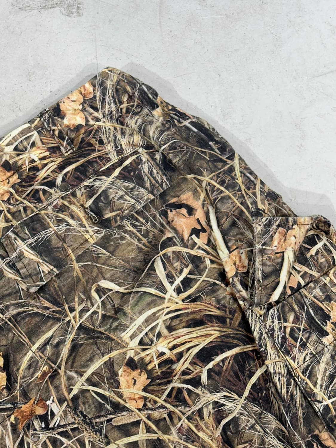 빈티지 베이지 리얼트리 카모 와이드 포켓 포인트 카고 팬츠 바지  상품이미지6