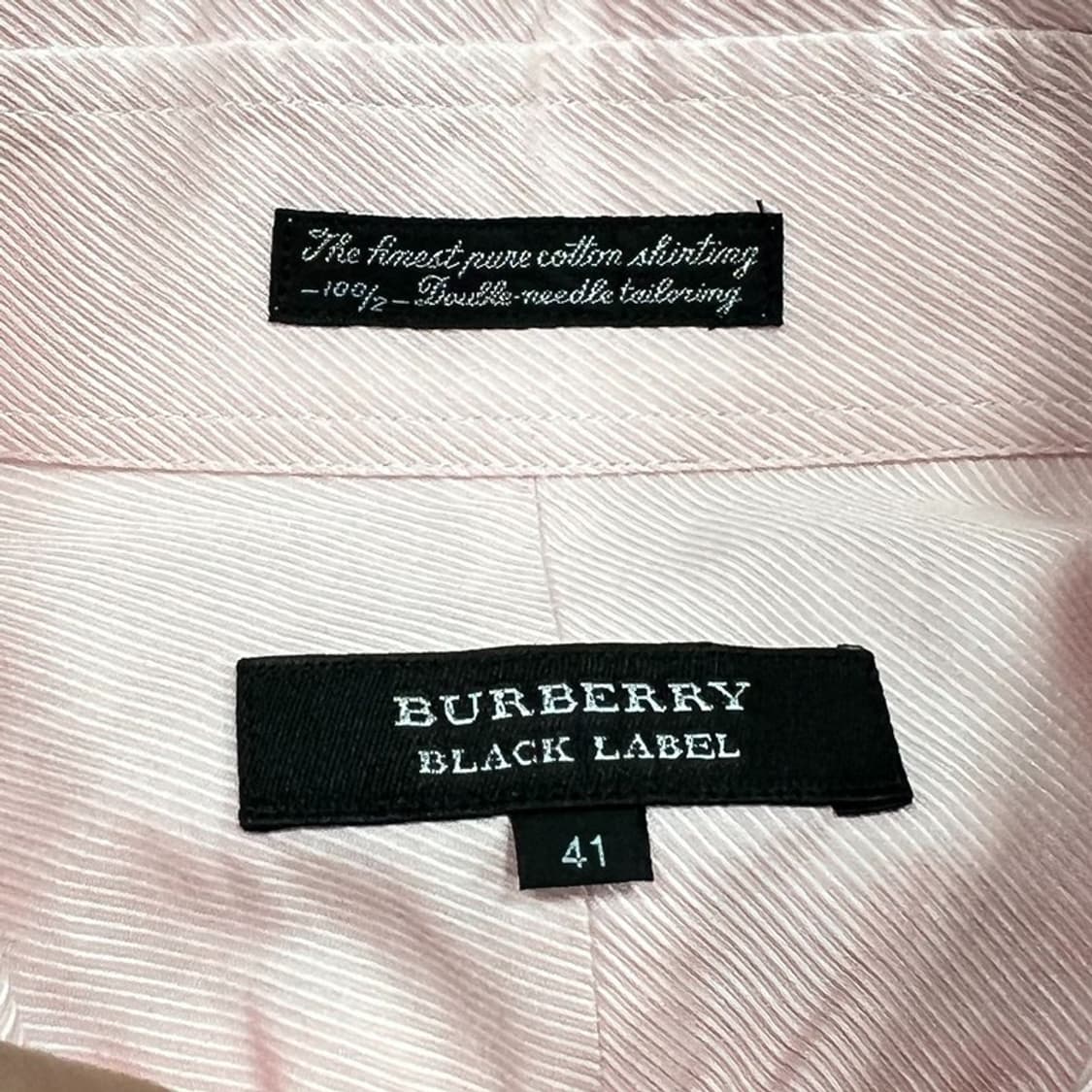 버버리 블랙라벨 노바체크 커프스 셔츠 v0947 상품이미지7