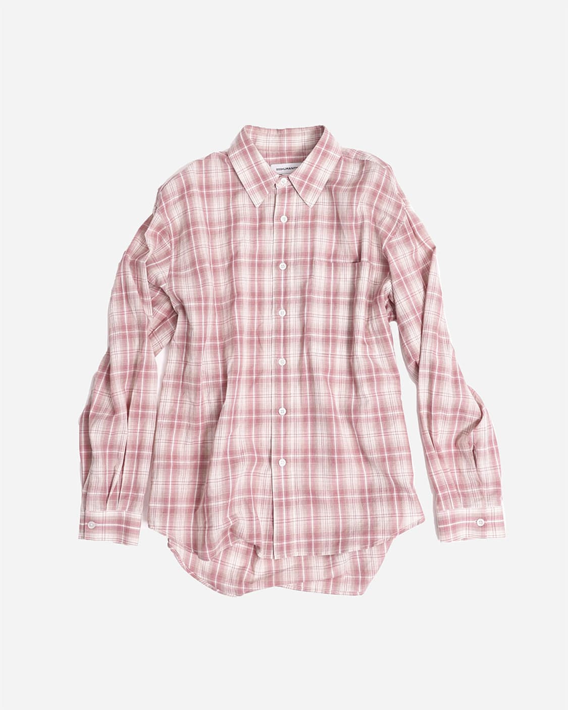 999휴머니티 EASY CHECK SHIRTS (PINK) 2 상품이미지1