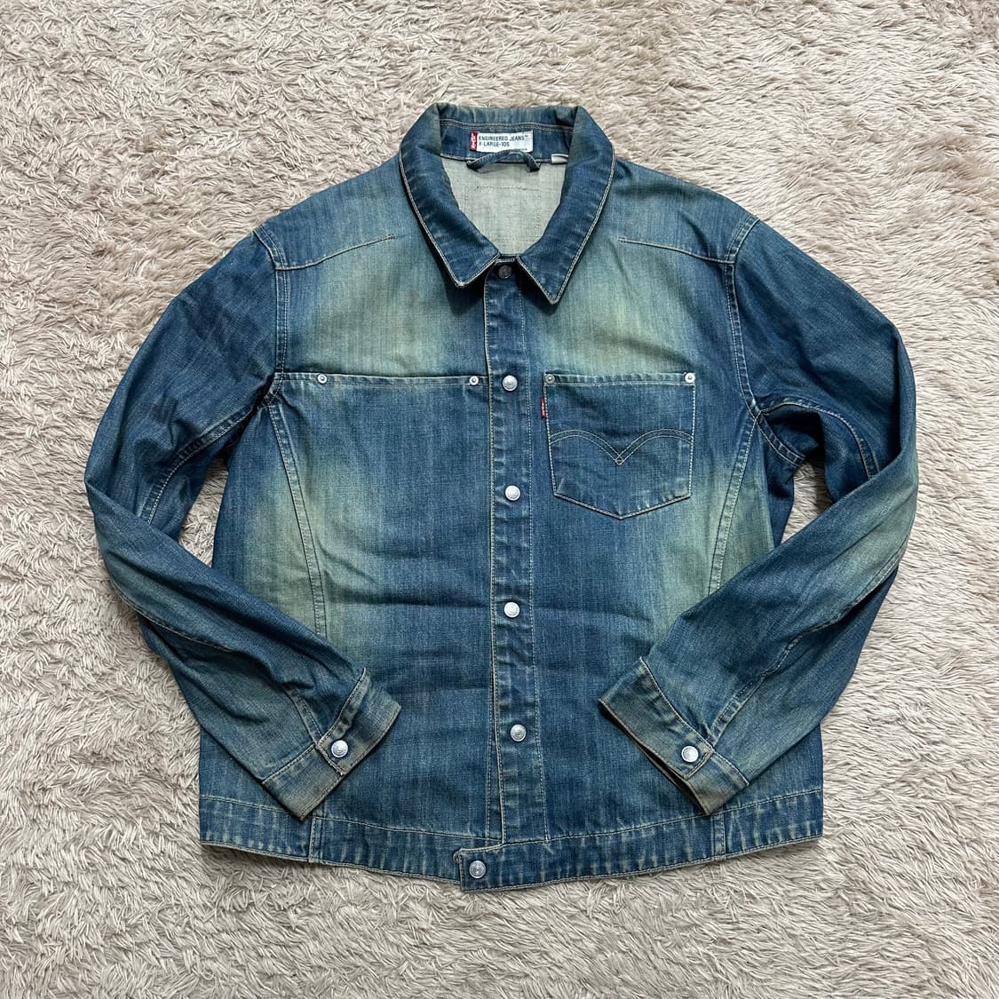 리바이스 엔지니어드 녹워싱 자켓 상품이미지1