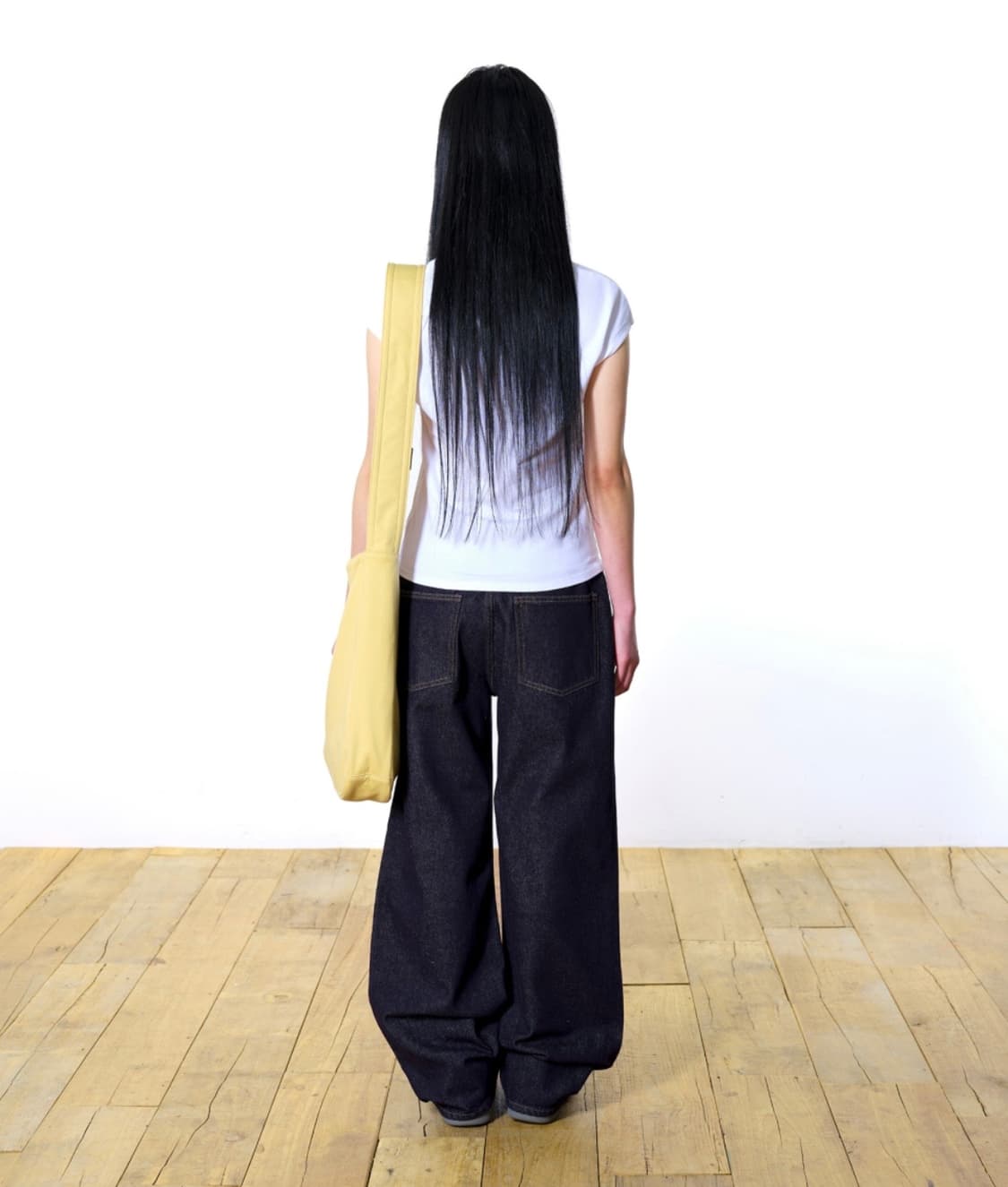 038 CAP SLEEVE T-SHIRT WHITE 상품이미지2