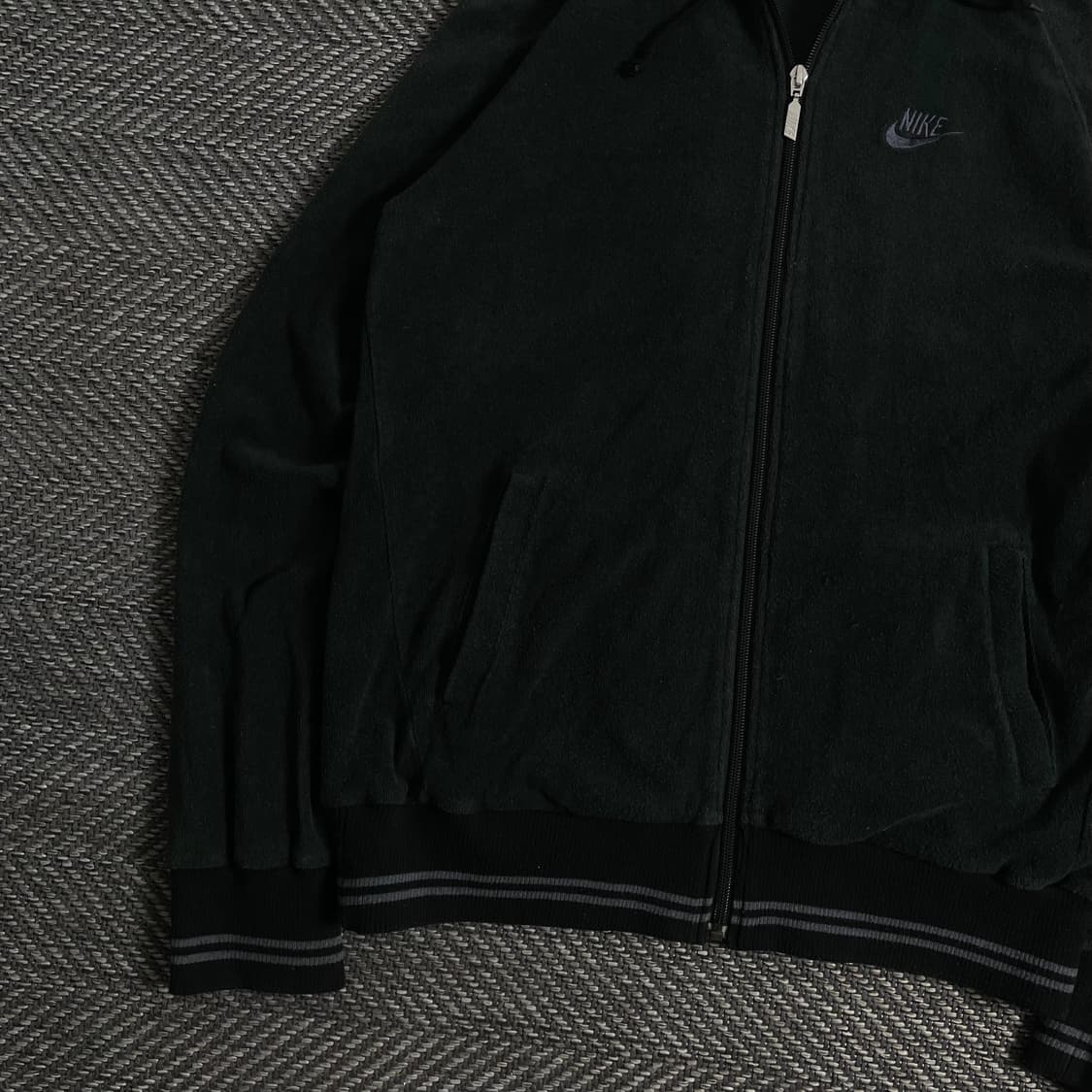 나이키 퓨추라 로고 벨벳 후드 트랙탑 져지 y 3087 상품이미지4
