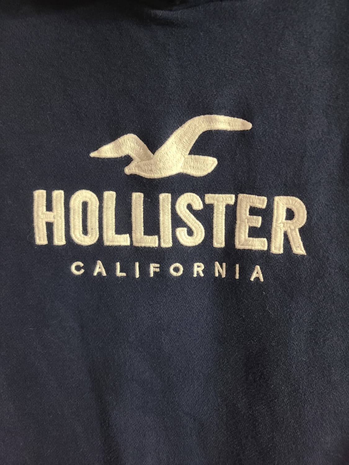 홀리스터 네이비 기모 후드티(라지) 상품이미지2