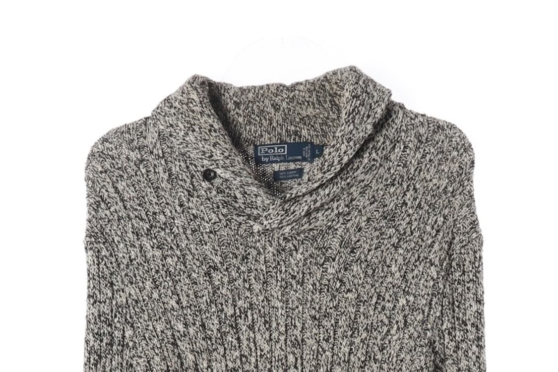 폴로 랄프로렌 숄칼라 린넨 코튼 니트 L 상품이미지3
