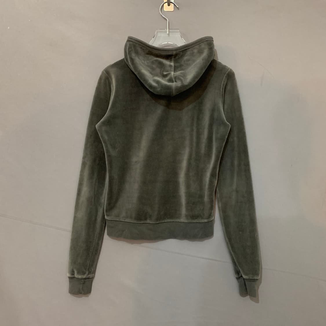 M 쥬시꾸뛰르 벨벳 벨루어 Y2K 후드집업 상품이미지2