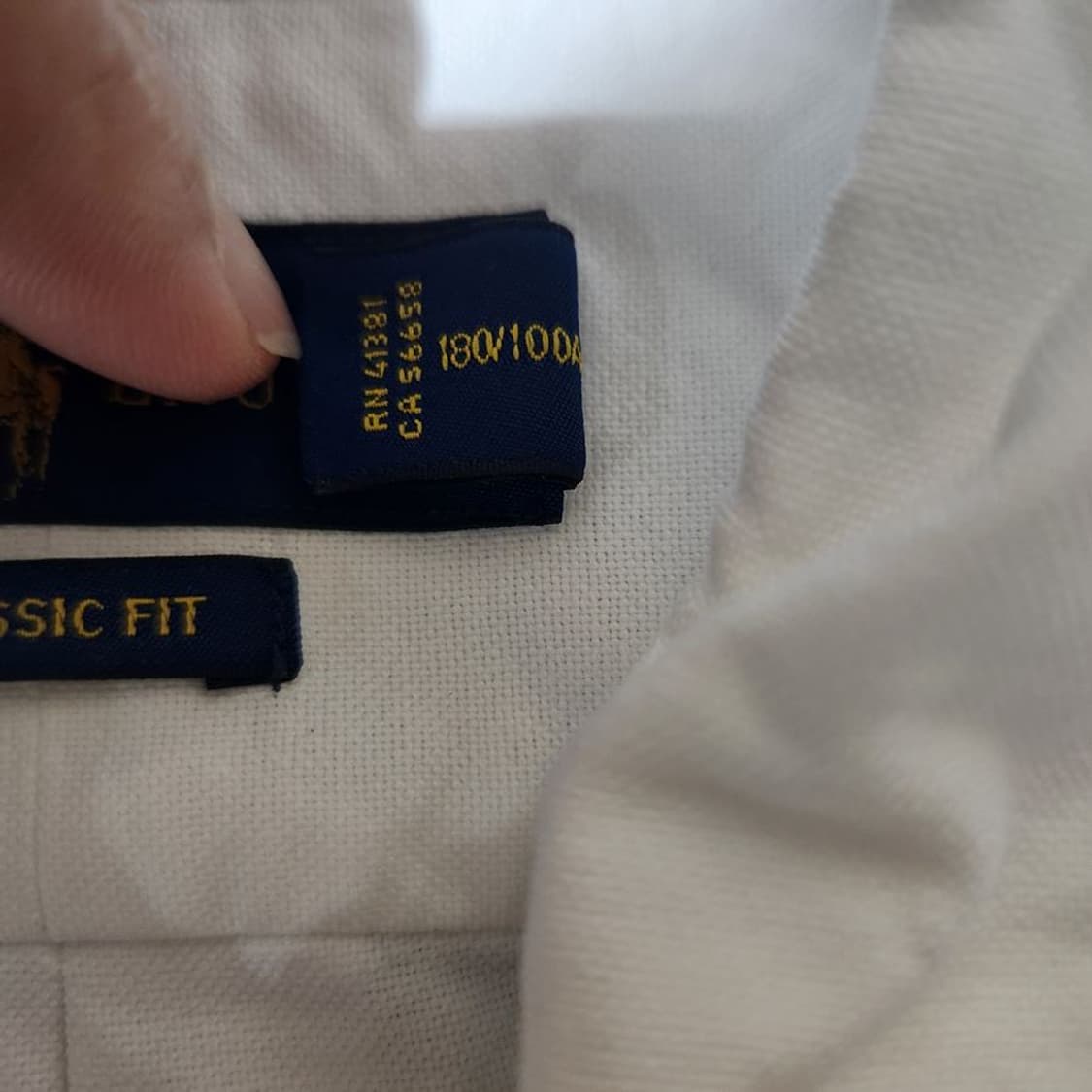 [남L]폴로랄프로렌 클래식핏 옥스포드 셔츠[Y64-146] 상품이미지8