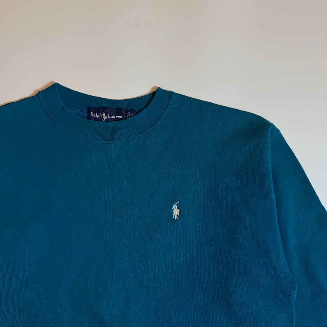 폴로 랄프로렌 청록 맨투맨 상품이미지2