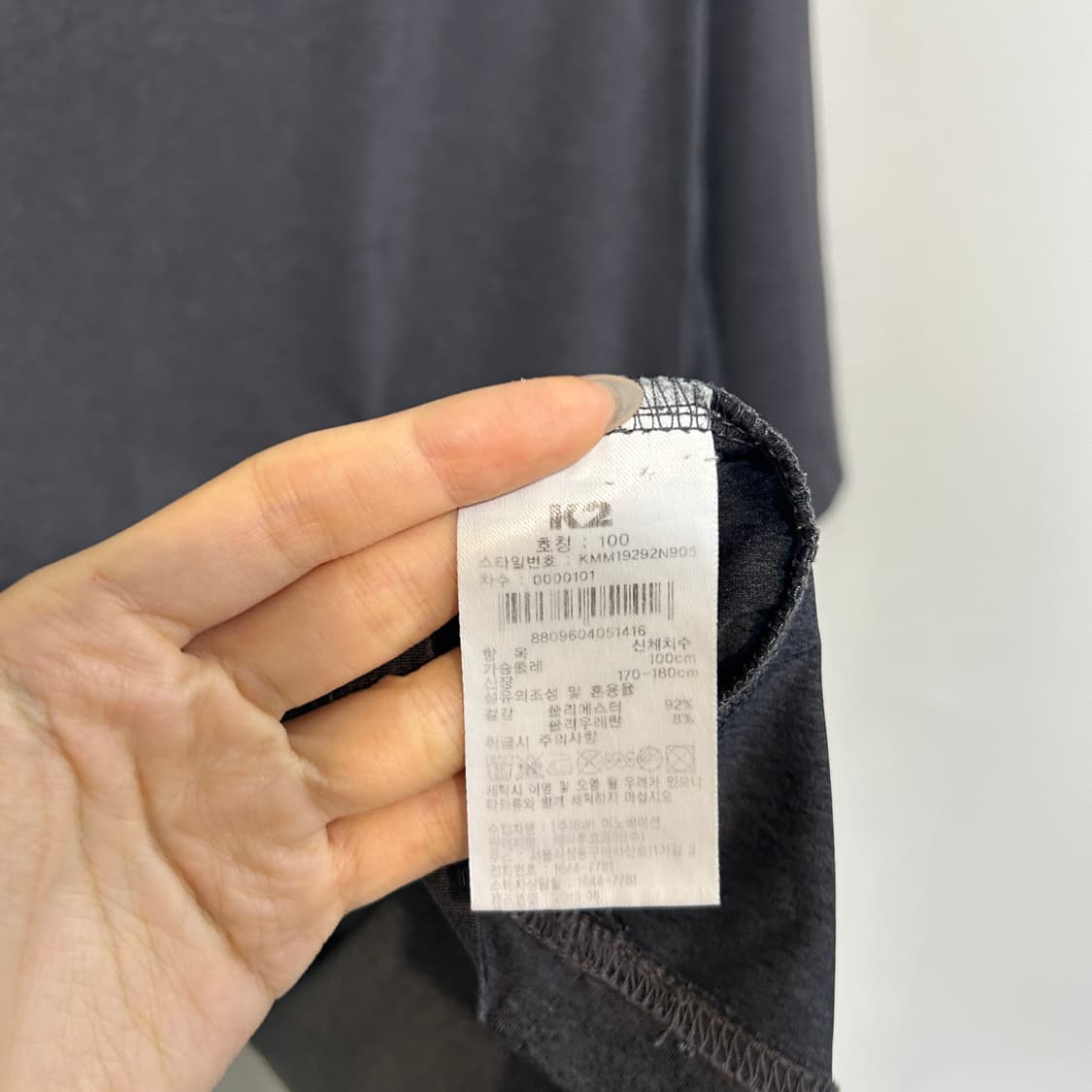 K2 남성 반팔 티셔츠 100 상품이미지3