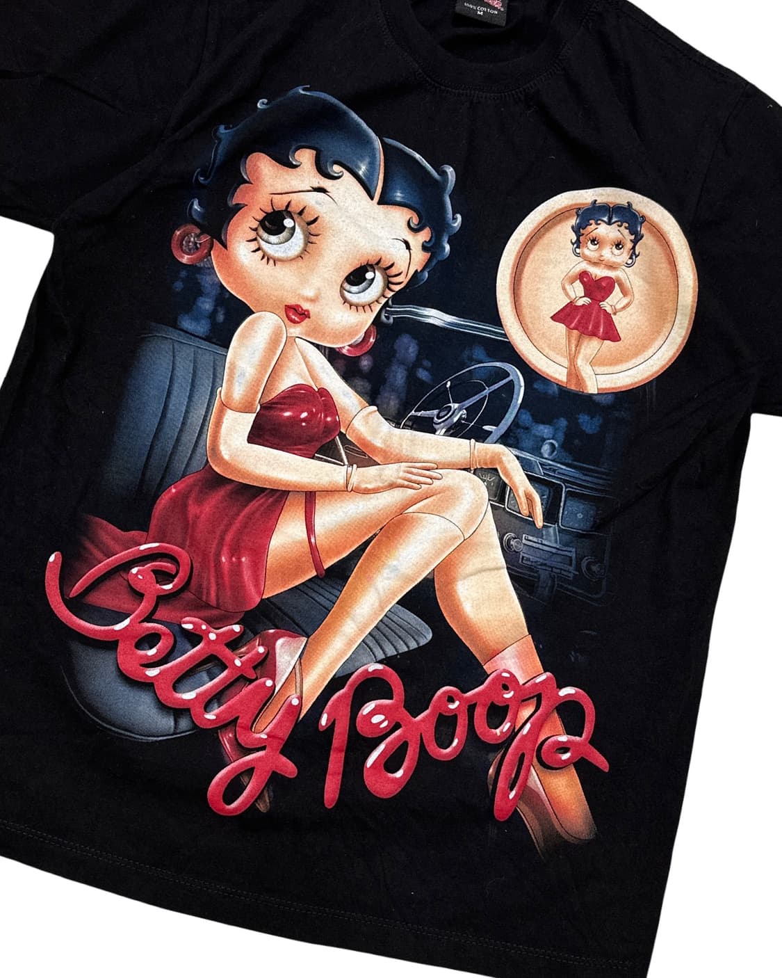 빈티지 y2k 베티붑 블랙 반팔티 상품이미지3