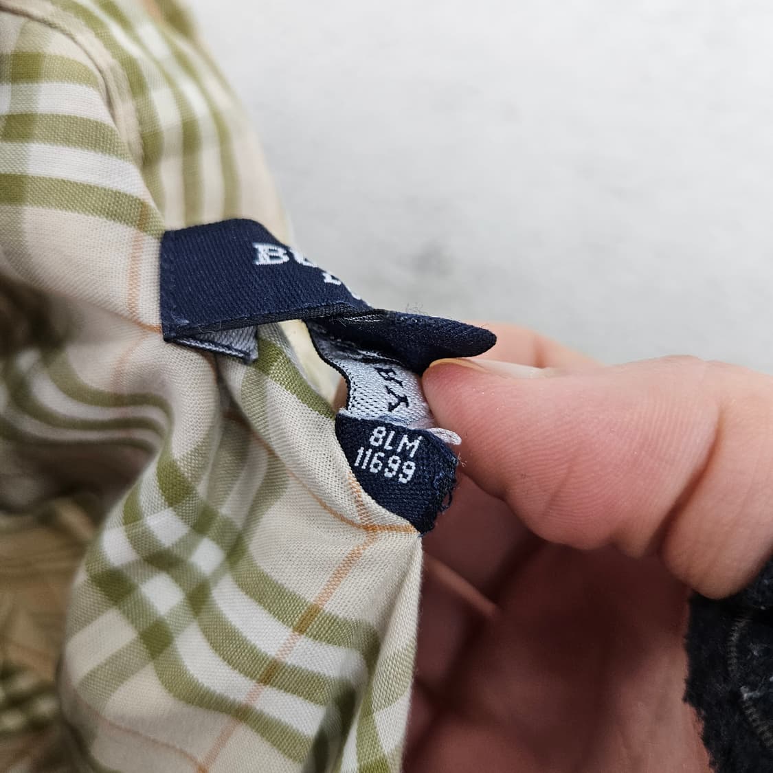 버버리 노바 체크 반팔 셔츠 L 상품이미지6