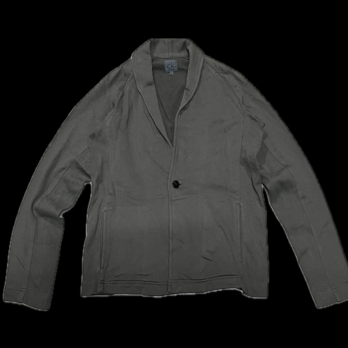 캘빈클라인 원버튼 코튼블레이저 상품이미지1