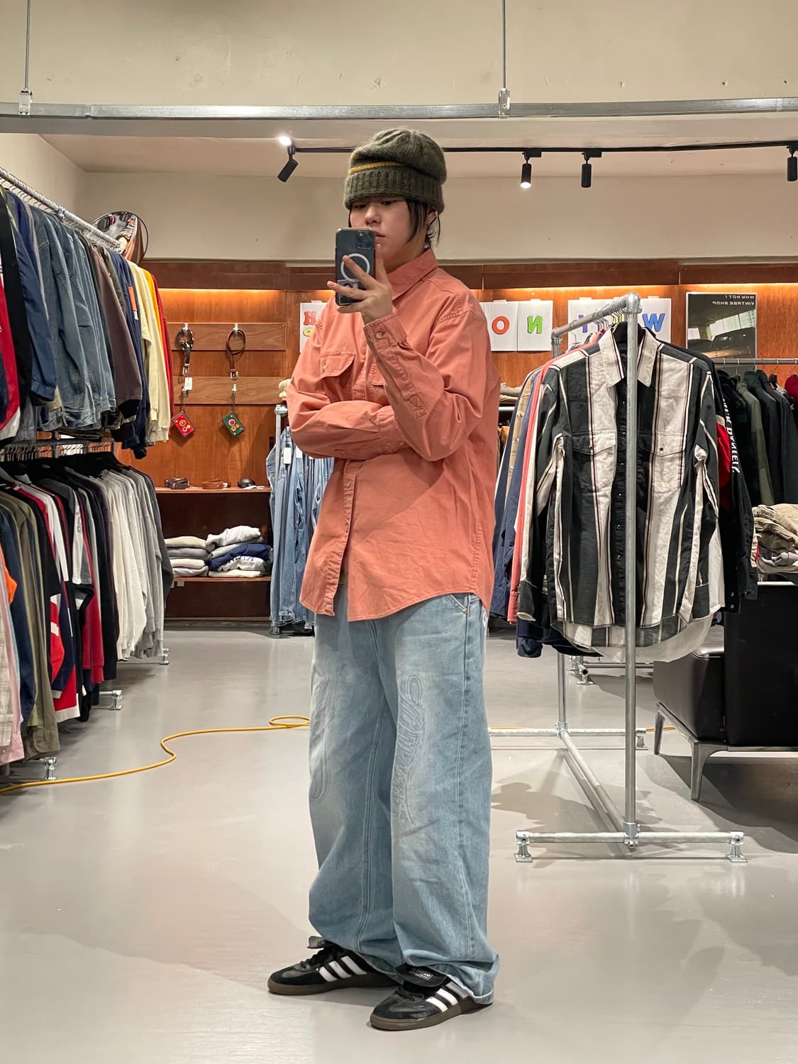 LL bean 워크 셔츠 상품이미지4