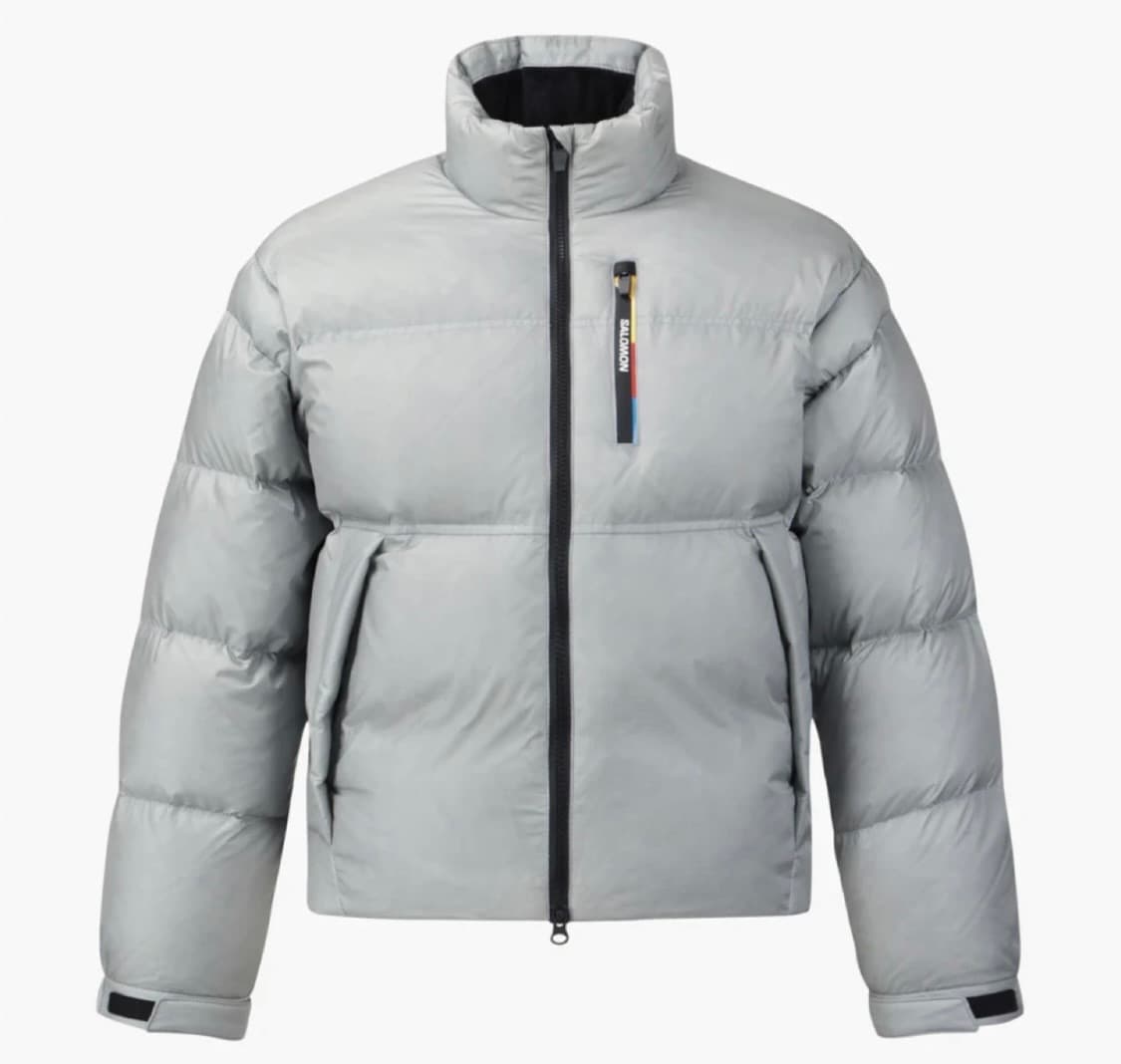 (M) 살로몬 컨투어 크롭 패딩 새제품 상품이미지1