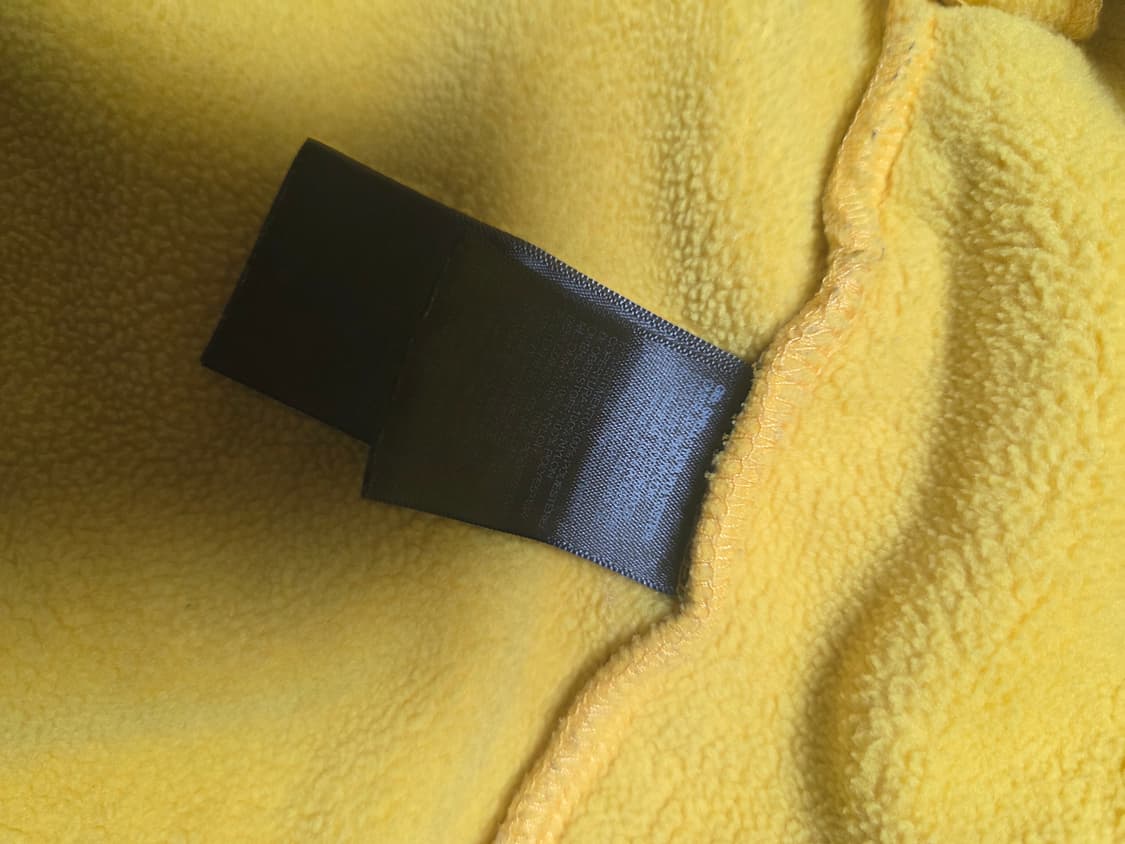 슈프림 노스페이스 콜라보 플리스 옐로우 상품이미지5