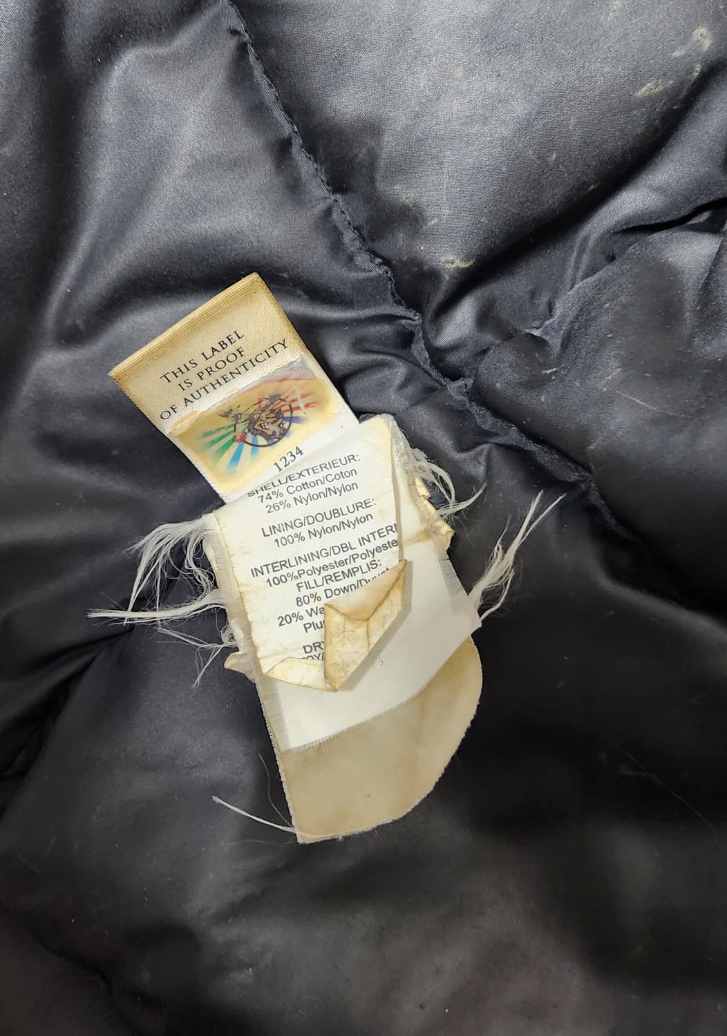 정품 무스너클 스틸링 롱 패딩 자켓 남성 상품이미지8