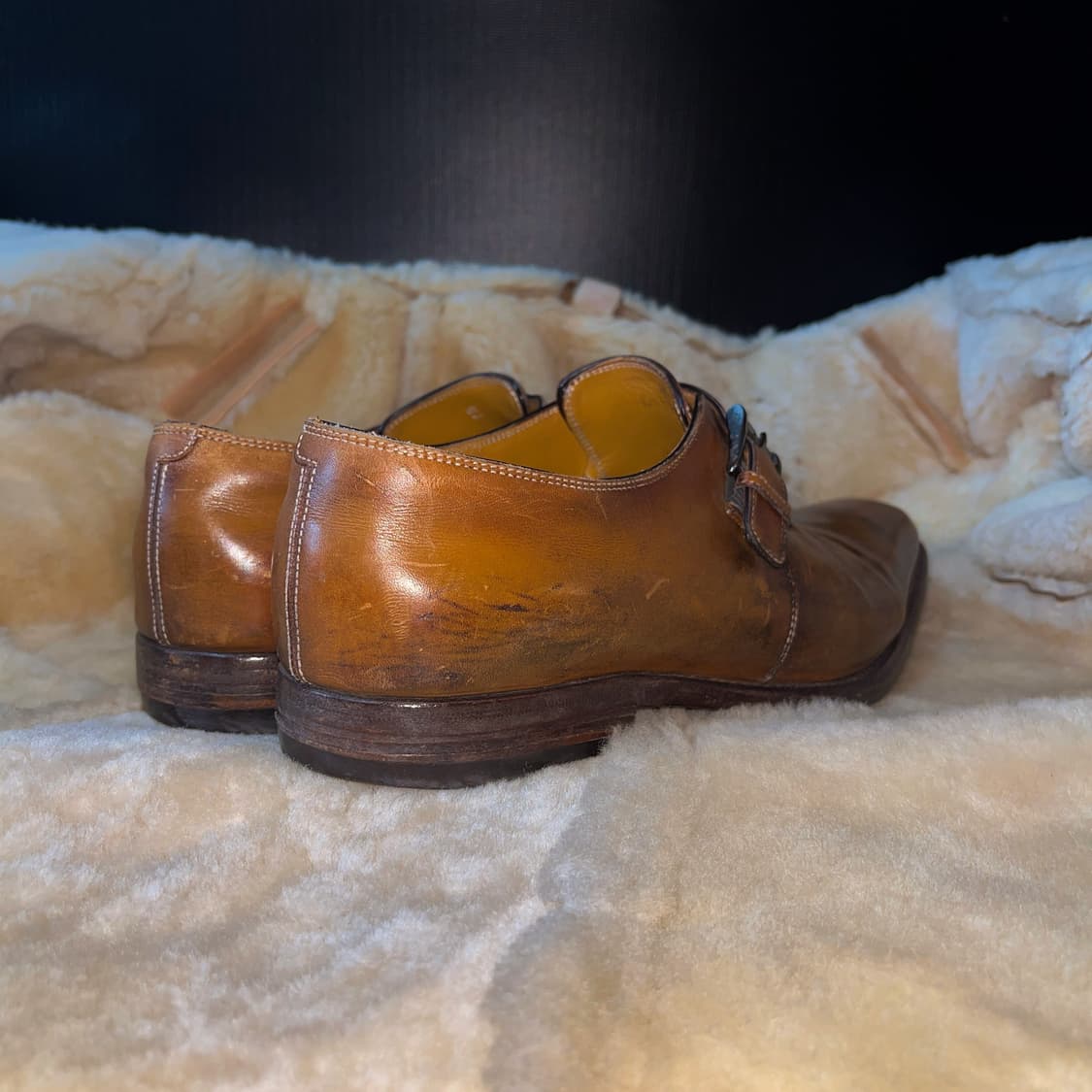 a.testoni Made in Italy 몽크 스트랩 상품이미지6