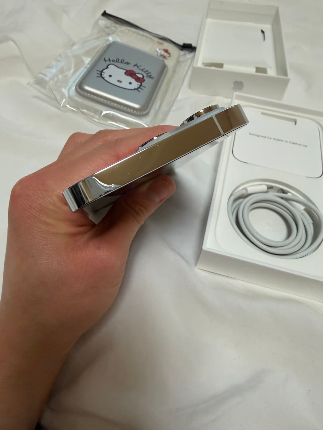 아이폰14프로 실버 128기가 상품이미지7