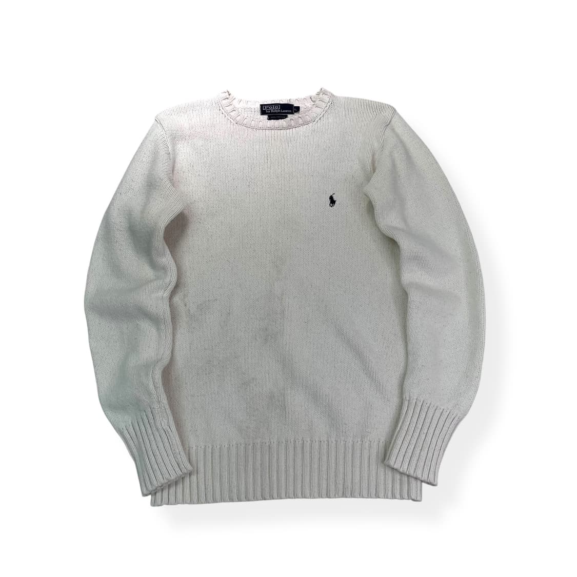 100 폴로 랄프로렌 코튼 니트 상품이미지1