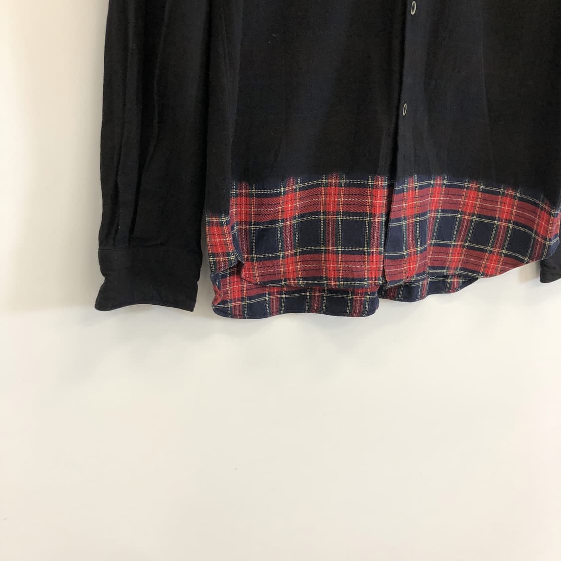 꼼데가르송 (국내판) 블랙 체크패턴 셔츠 66  상품이미지3