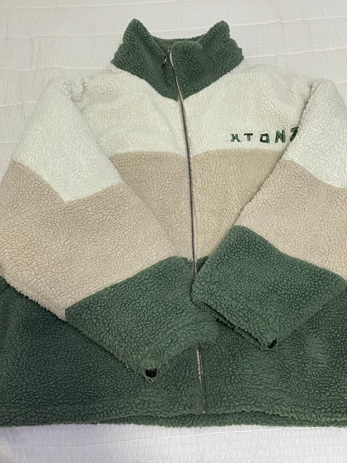 엑스톤즈 후리스 뽀글이 자켓 상품이미지1