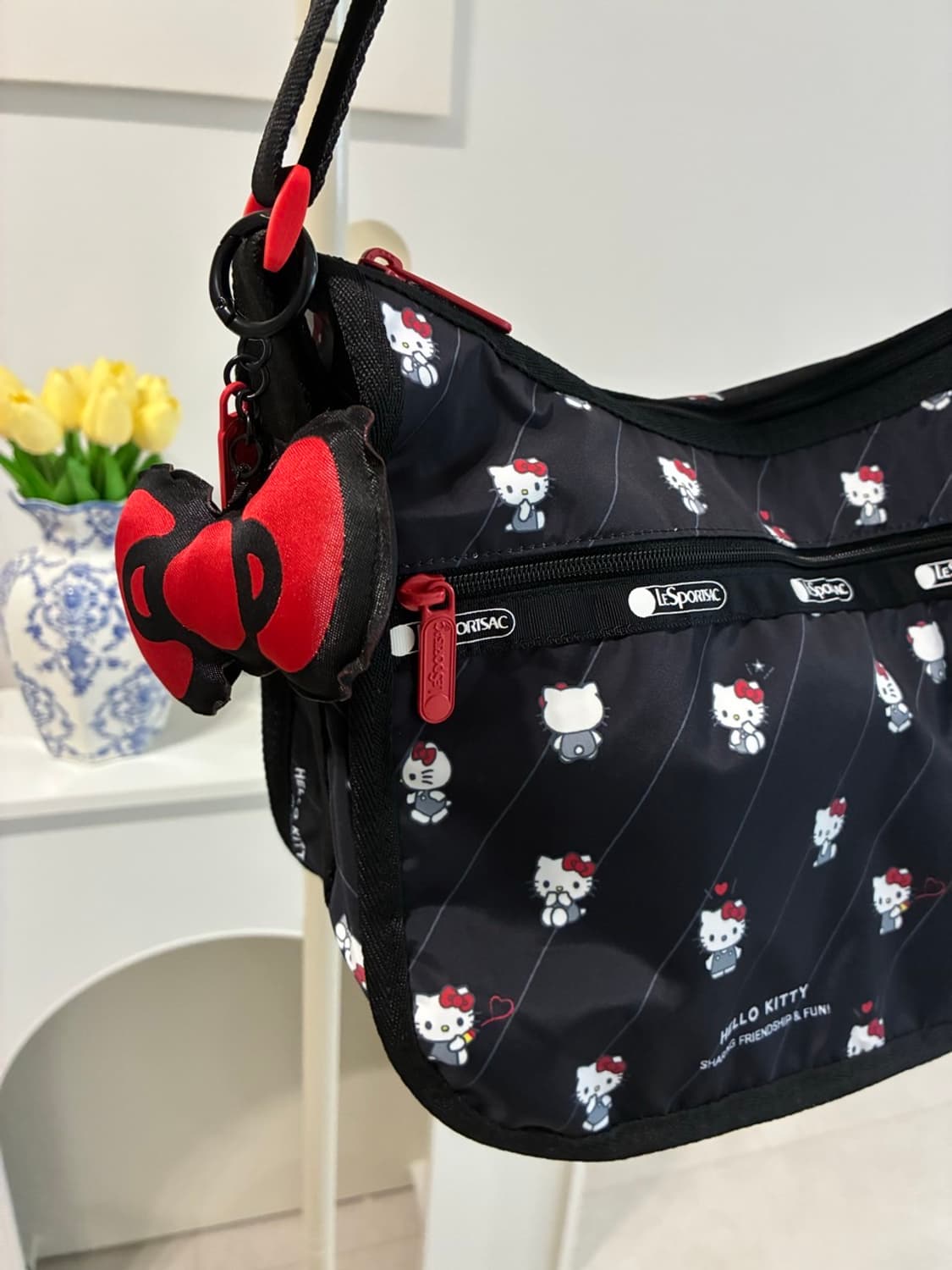 레스포삭 +키티콜라보 가방(파우치포함) 상품이미지2