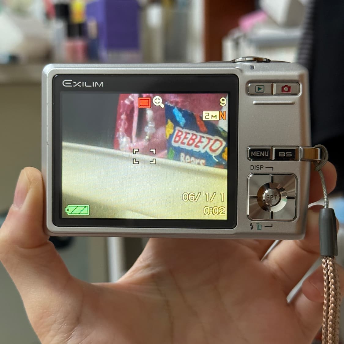 풀박스 CASIO EXILIM EX-Z600 카시오 엑슬림 실버디카 상품이미지8