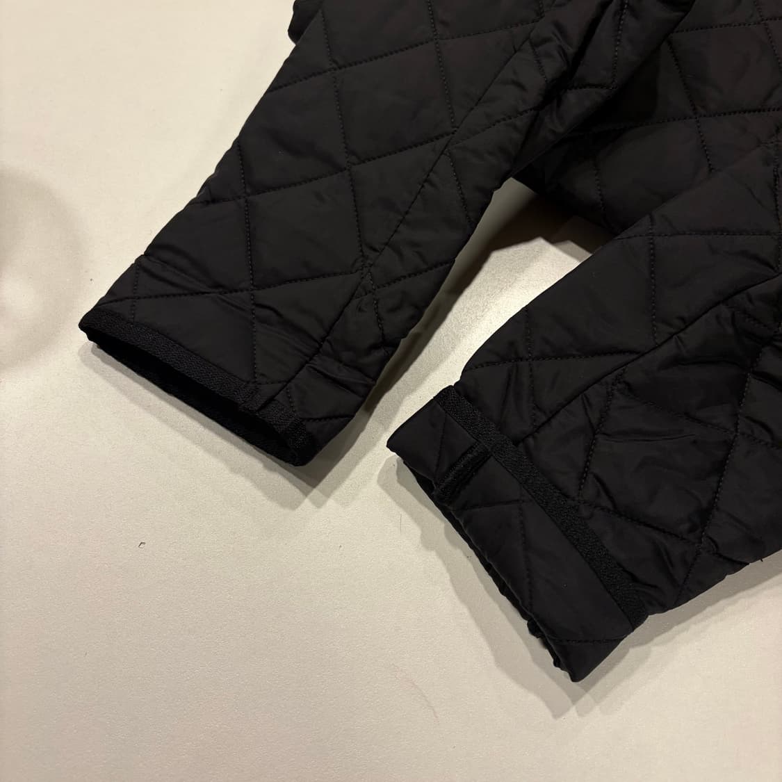 [M] 바버 헤리티지 리데스데일 블랙 퀼팅 자켓 코듀로이 카라 D87 상품이미지6