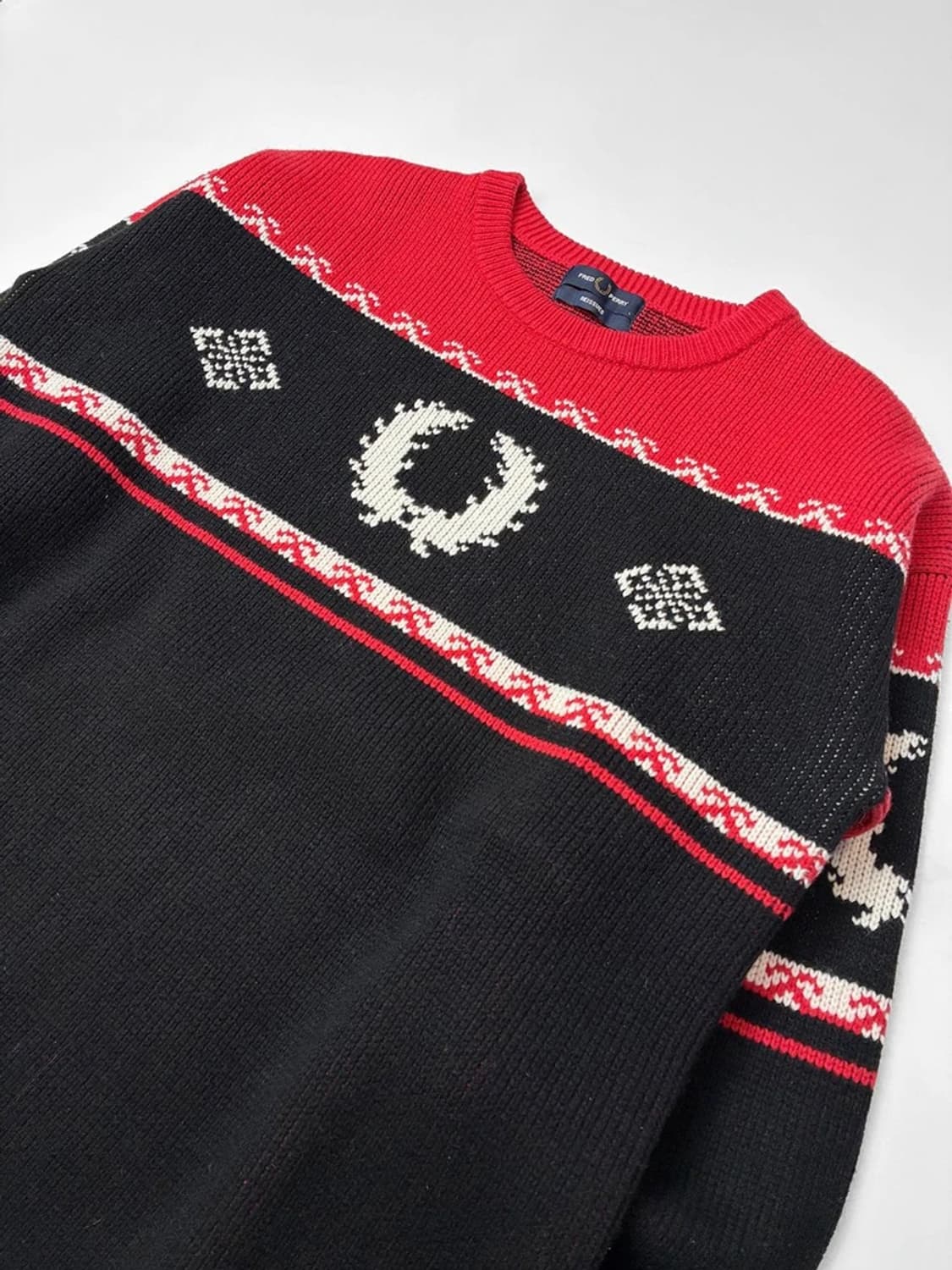 프레드페리 x REISSUES 21FW 메리노 울 스웨터 PN5194 상품이미지3