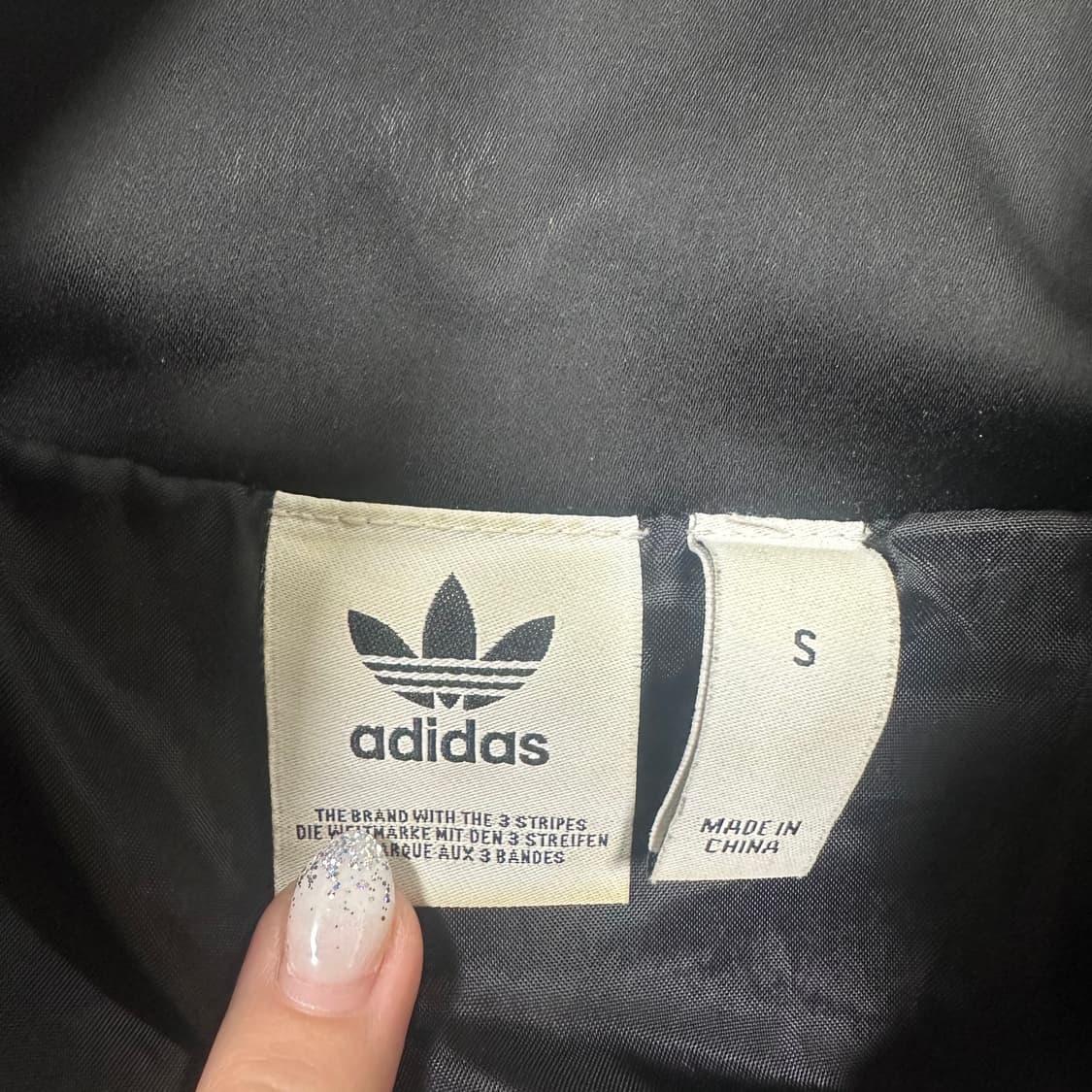 ✨ (바배) 아디다스 플라워 빅로고 블랙 트랙탑 져지 상품이미지3