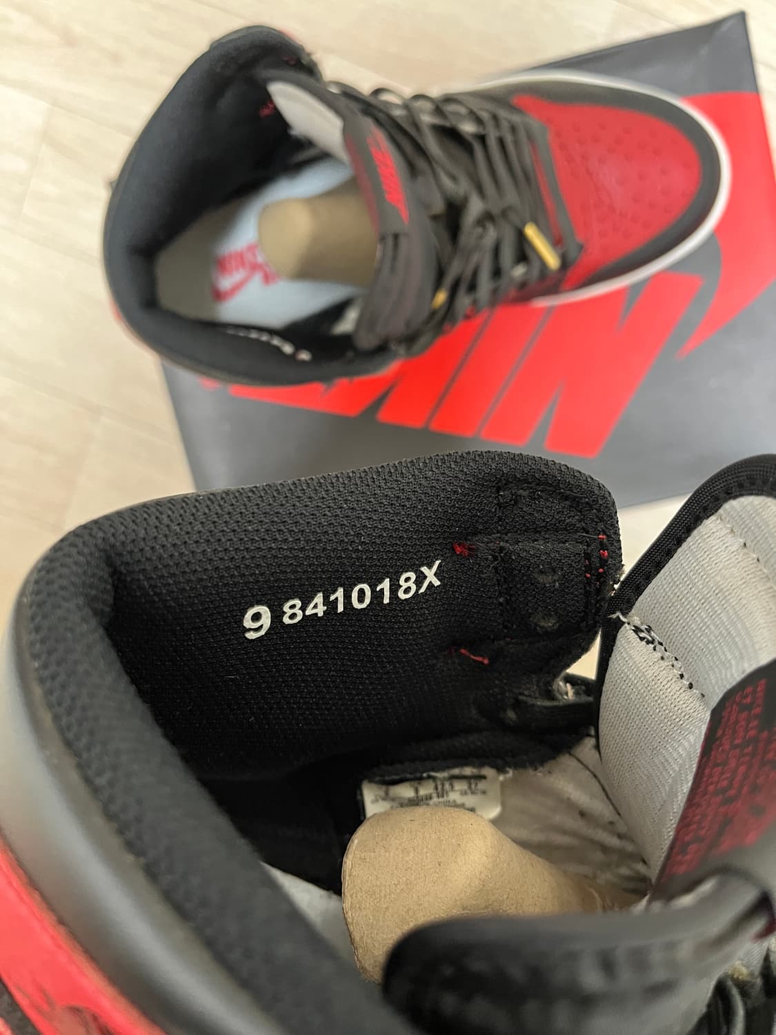 2016 조던 1 브레드 상품이미지4