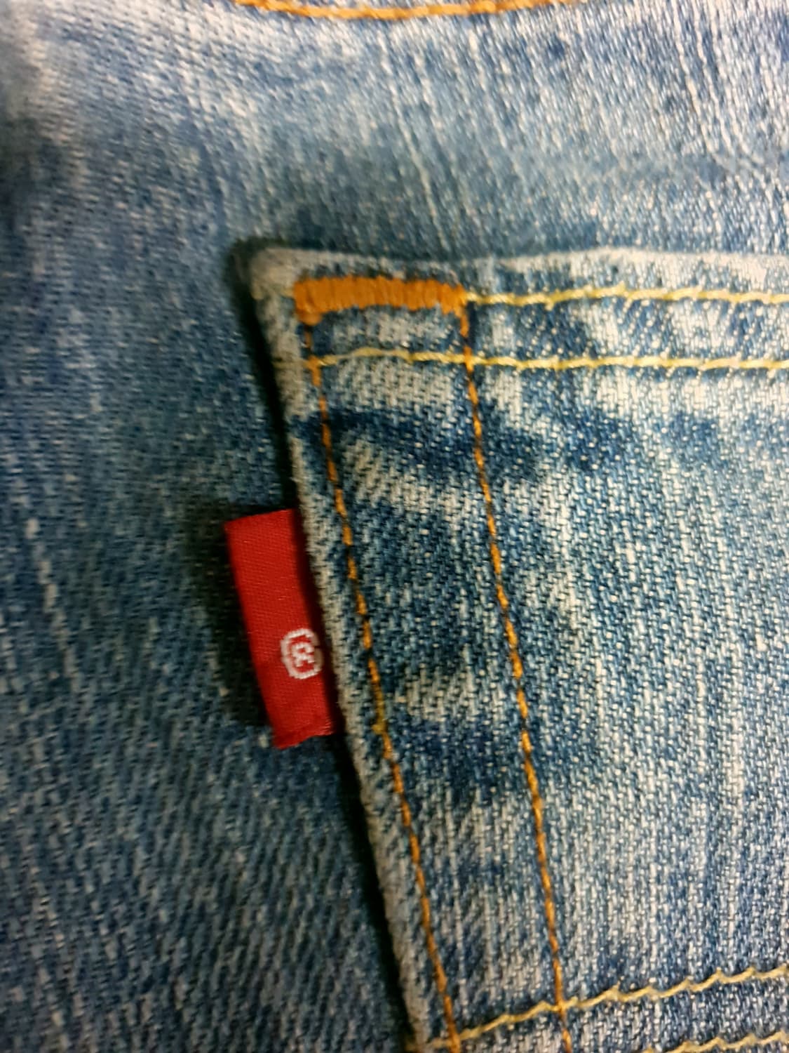 리바이스 블랭크탭 559 릴렉스드 스트레이트 워싱 데님팬츠 인디고(33) 상품이미지3