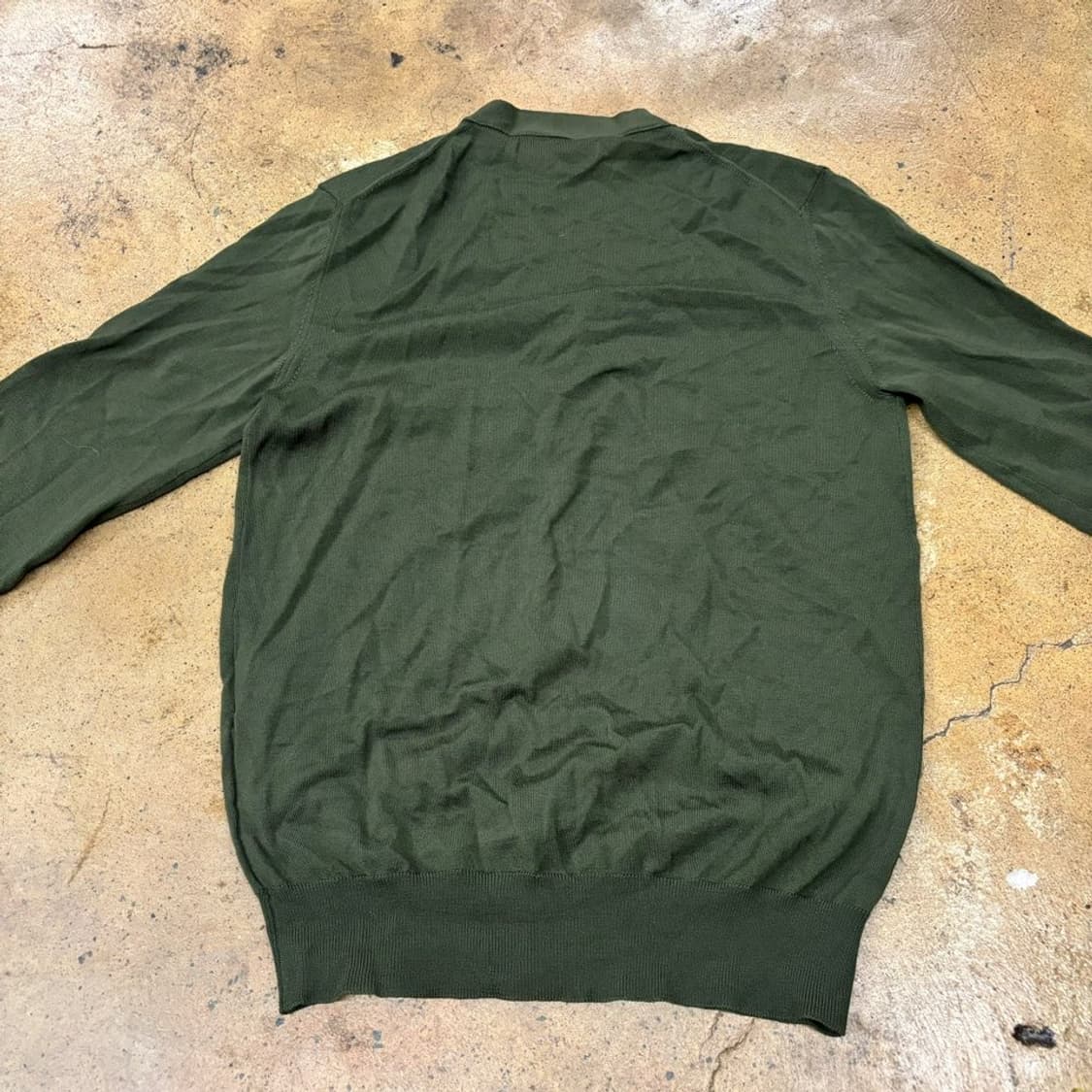 꼼데가르송 셔츠 카키 니트 가디건  상품이미지4