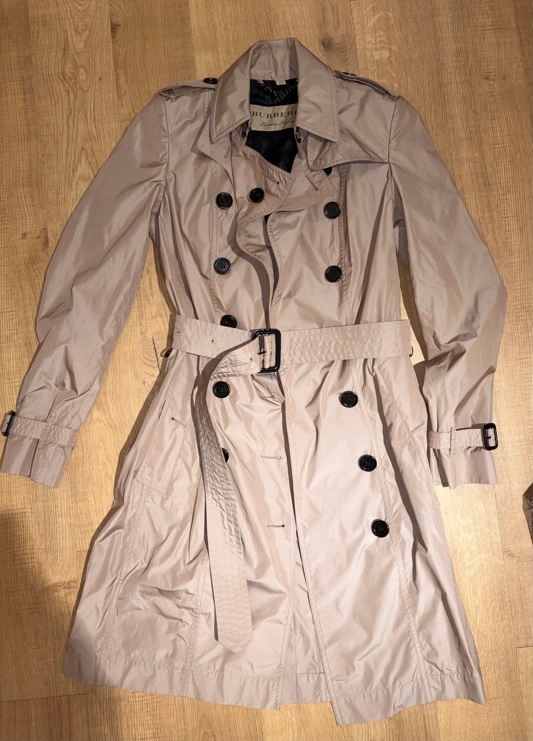 버버리 인디핑크 롱 코트 상품이미지6